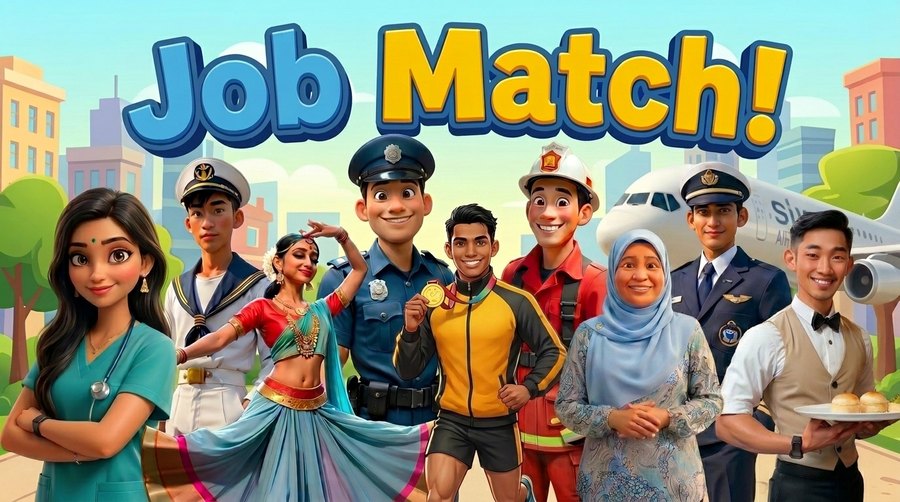 Job Match — cognitive group game