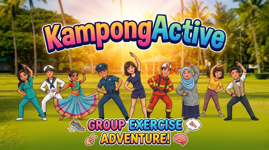 Kampong Active — group exercise adventure